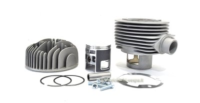 Kompletter Zylinderkit Pinasco Vespone RB Booster (177cc) aus Aluminium mit zentraler Zündkerze 