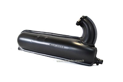 Silencer Siluro with D.G.M. Piaggio 30925S for Vespa 125 Primavera ET3 VMB1T 