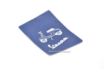 Portadocumenti di colore blu con serigrafia per Vespa 50 Special V5B1&gt;4T&#x2F;V5A2&gt;3T 