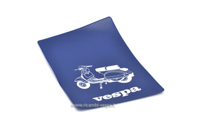 Blaue Dokumentenmappe mit Siebdruck für Vespa 125&#x2F;150&#x2F;200 PX-PE-Scheibenbremse-Millenium 