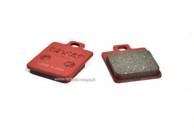 Coppia pastiglie freni brake pads MHR S14 per Vespa 50&#x2F;125&#x2F;150 ET2-ET4-LX-Primavera-Sprint 