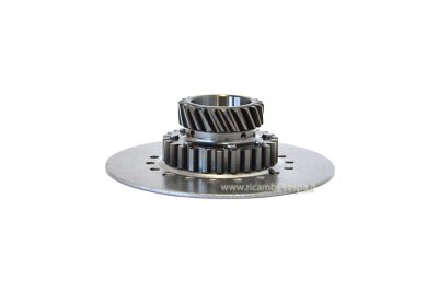 Helical gear clutch group Z 23 (6 springs) on primary Z67&#x2F;68 for Vespa 125&#x2F;150 VNB-GT-GTR-TS-VBB-GL-Sprint-PX 