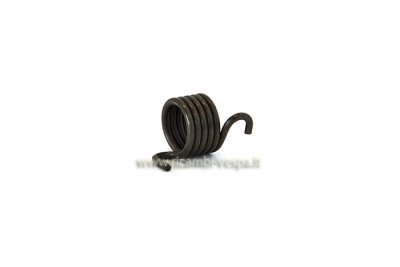 Clutch cover lever retaining spring 