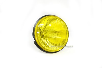 Gruppo ottico vetro giallo con portalampada per Vespa 50 PK S-XL-Rush-N 