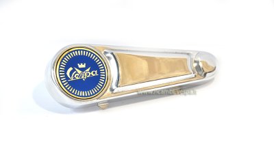 Nabenkappe mit Vintage-Logo (Zubehör) für Vespa 125&#x2F;150&#x2F;180&#x2F;200 GT-GTR-TS-VNB-VBB-VBA-Sprint-Super-GL-Rallye 