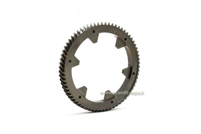 Helical teeth cush drive gear (Z68) for Vespa P80-150X&#x2F;​PX80-150 E&#x2F;​Lusso&#x2F;​'98&#x2F;​MY&#x2F;​'11&#x2F;​Cosa 125-200&#x2F;​T5 