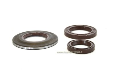 Complete FKM plus PTFE Oil Seal Kit for Vespa 80&#x2F;125&#x2F;150&#x2F;200 PX-PE-Arcobaleno-Elestart 