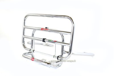 Portapacchi posteriore cromato per Vespa GTS&#x2F;​GTS Super&#x2F;​GTV&#x2F;​GT 60, 125-300ccm 