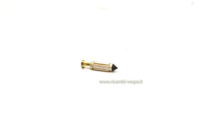 Spring-loaded tapered carburetor needle 