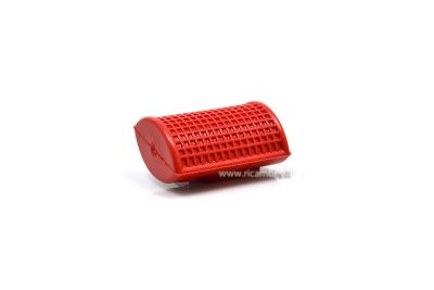 Protección pedal de freno de color rojo para Vespa 50 R 2°&#x2F;​S 3°&#x2F;​Special V5B3T 2°&#x2F;​90 3°&#x2F;​100 2°&#x2F;​125 PV 3°&#x2F;​ET3 2°&#x2F;​PK50-125&#x2F;​S&#x2F;​XL&#x2F;​XL2&#x2F;​PX80-200&#x2F;​PE&#x2F;​Lusso&#x2F;​'98&#x2F;​MY&#x2F;​'11&#x2F;​T5 