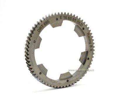 Helical tooth shock absorber gear (Z65) 