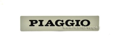 PIAGGIO-Plakette für Lenkerverkleidung für Vespa PK 50S&#x2F;​Automatica&#x2F;​Elestart&#x2F;​Lusso&#x2F;​SS&#x2F;​80 S&#x2F;​Elestart&#x2F;​Lusso&#x2F;​100 S&#x2F;​Elestart 125 S&#x2F;​Elestart 