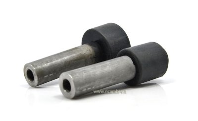 Pareja de silent block travesaño motor completos con tubo para Vespa 50&#x2F;90 N V5A1T-V9A1T 