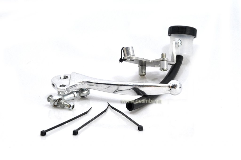 Crimaz disc brake master cylinder assembly at the handlebar (without pump) for Vespa ET3/TS/Rally/GL/Sprint 