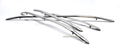 Fregi per cofano e parafango in acciaio inox (4 pz. Con 10 viti) per Vespa 125&#x2F;150&#x2F;180 GT-GTR-Sprint-Rally 