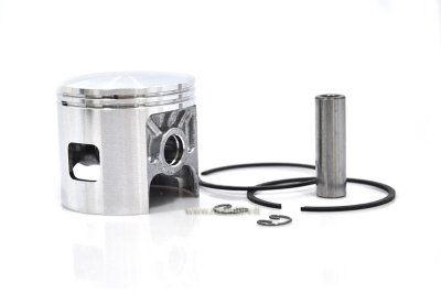 Complete Meteor piston for Polini 102 cc from diameter 55 to diameter 55.8 mm 