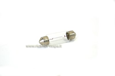 Festoon bulb 6V 10W 10x37 mm 