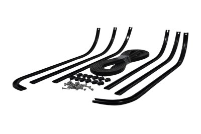 Complete strip kit for 108 Project black footboard for Vespa 125 GT&#x2F;GTR&#x2F;TS&#x2F;150 Sprint-S. Veloce-180&#x2F;200 Rally 