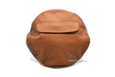 Brown spare wheel cover (8 inches) 