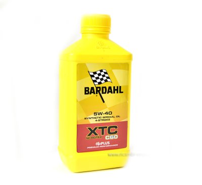 Olio motore Bardahl XTC C60 4 tempi sintetico 5W-40 