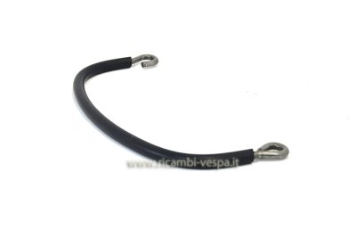 Passagiergriff mit blauem Gummibezug (18 mm) für Vespa VNB1T &gt;033791 - VGL1T - VB1T 