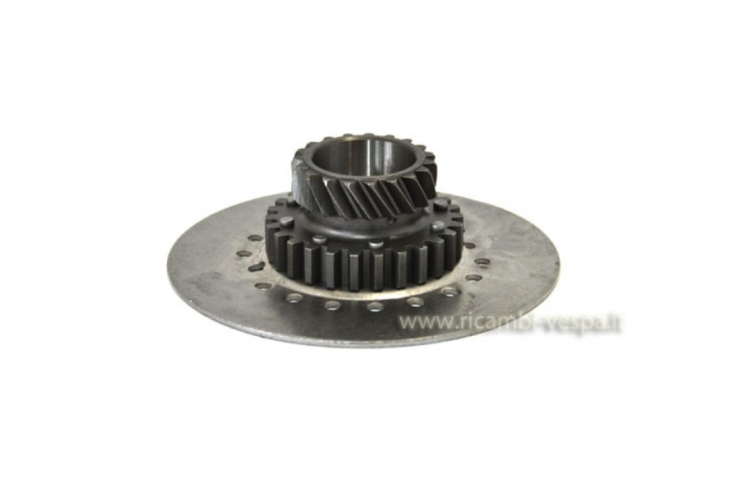 DRT Z22 clutch gear on primary Z65 for Vespa 80-125-150-200 PX PE-GT-GTR-SPRINT-V-TS-GL-RALLY 