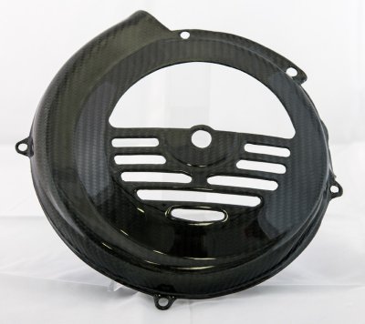 Cubierta de ventilador de carbono para Vespa 50 N&#x2F;L&#x2F;R-Special-125 Primavera ET3 