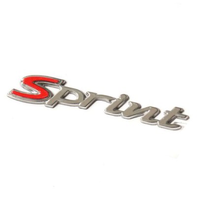 Etiqueta adhesiva delantera &quot;Sprint&quot; para Vespa Sprint 50-150ccm 2T&#x2F;​4T 