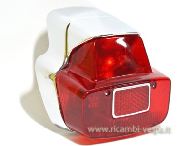 Fanale completo con catadiottro originale SIEM per Vespa 125 VNB6T-150 GL-Sprint&#x2F;180 SS 