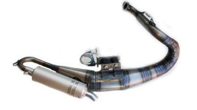 VMC STRIKE handmade expansion exhaust for Vespa 50&#x2F;90&#x2F;125 Primavera ET3 