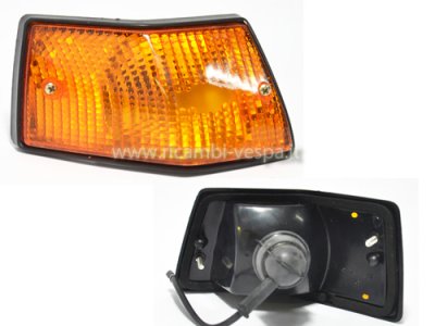 Original left rear turn signal SIEM for Vespa PX80&#x2F;125&#x2F;150&#x2F;200&#x2F;PE&#x2F;T5, adaptable for LML Star 125-150 2T&#x2F;4T&#x2F;Star 