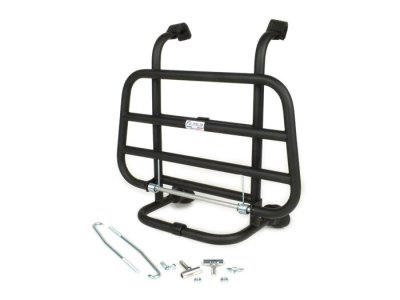 Complete black luggage rack for Vespa 50-125 Primavera-ET3Rally180, Vespa Rally200, Sprint150, TS125, GT125, GTR125 