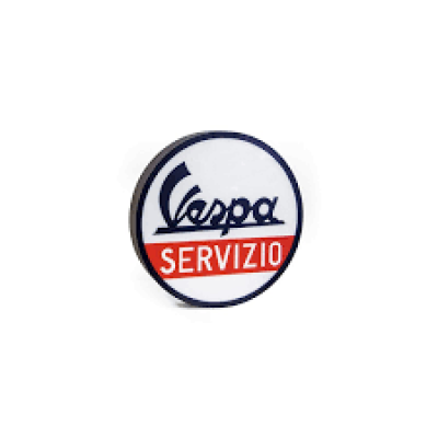 Leuchtschild Vespa-Service 