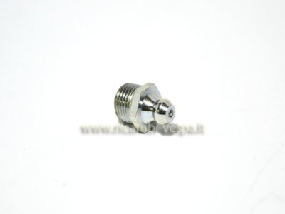 Gerades Schmiernippel M10 mit 11er Schlüssel für Vespa V50&#x2F;90&#x2F;Primavera&#x2F;​ET3, PK50(I)&#x2F;​S&#x2F;​SS&#x2F;​XL&#x2F;​Sprint&#x2F;​V&#x2F;​GTR&#x2F;​Rally&#x2F;​TS 