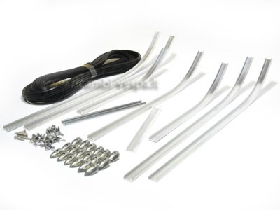 Kit completo listones plataforma para Vespa 125 V1&gt;15T&#x2F;V30&gt;33T 