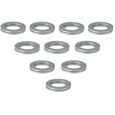 Zinc Plated Flat Washer Kit M10 mm Ø 16.6x10.7 mm, NORD-LOCK 