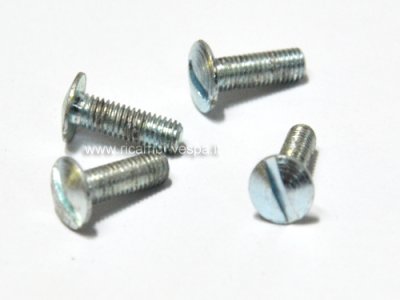 Horn fixing screw kit (4 pcs.) for Vespa 125 VM&#x2F;VN&#x2F;VNA&#x2F;VNB&#x2F;VBB 