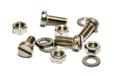 Befestigungsschrauben-Set aus Edelstahl für Kennzeichenrahmen M5x16mm für alle Modelle 