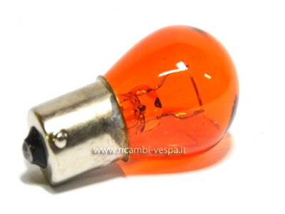 Lámpara Naranja 12V- 21W zócalo: BA15s intermitente para Vespa 125&#x2F;150&#x2F;200&#x2F; PX&#x2F;T5&#x2F;Cosa&#x2F;MY 