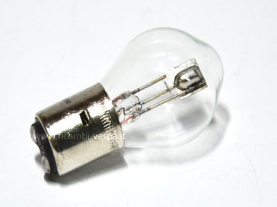 Lampada biluce simmetrica 6V 15&#x2F;15W  zoccolo: BA20d 