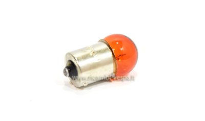 Lámpara esférica naranja 12V 10W 