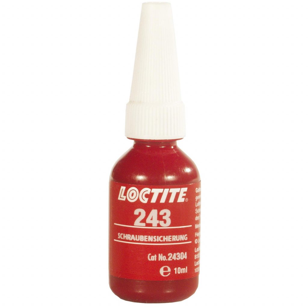 Frenafiletti media tenuta "LOCTITE 243" blocca dadi,viti,bulloni,prigionieri (10ml) 