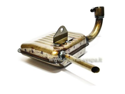 Marmitta con IGM 0112S per Vespa 125 VNA&#x2F;​VNB&#x2F;​150 VBA&#x2F;​VBB 