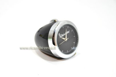 Mini reloj de mesa Negro 