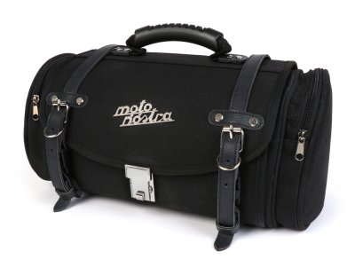 Bolsa&#x2F;valija (pequeña) negra como alternativa al baúl MOTO NOSTRA 330x190x180mm 