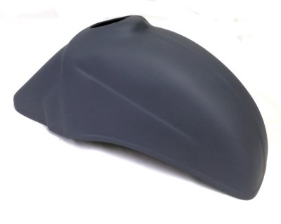 Parafango anteriore in vetroresina per Vespa 50&#x2F;90&#x2F;125 Special-N-L-R-Primavera-ET3 con forcella PK (ammortizzatore a dx) 