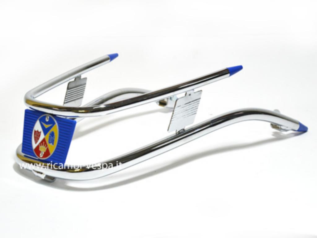 Paraurti Cuppini cromato-blu per Vespa 125/150 GT-GTR-TS-Sprint-S.Veloce-Rally 