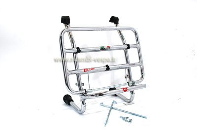 Complete chrome luggage rack 