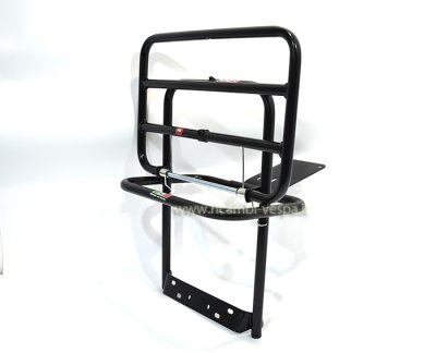 Black painted luggage rack for Vespa 80&#x2F;125&#x2F;150&#x2F;200 PX-PE 