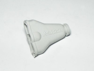 Protección de fundas para el manillar Ariete con logo Vespa de color gris para Vespa 125 V30&gt;33T-VM1&gt;2T-VN1&gt;2T&#x2F;150 GS 